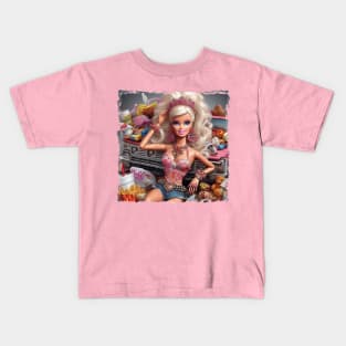 Barbie as whitetrash Kids T-Shirt